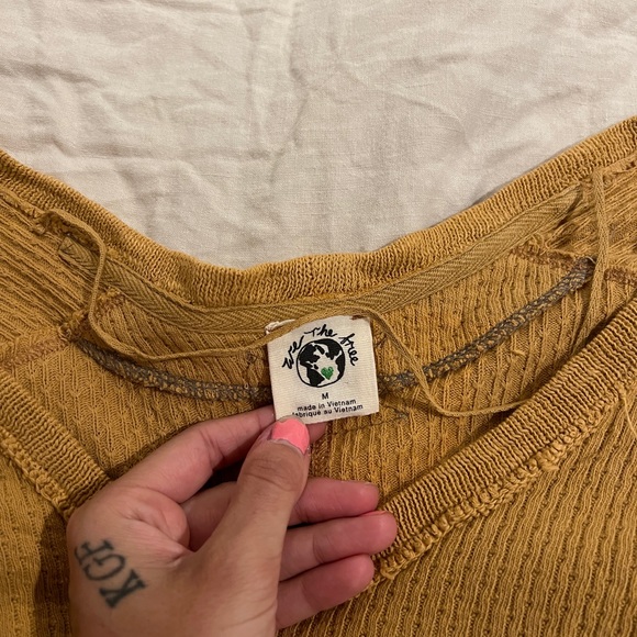 Free People High Low Tunic Top - Picture 2 of 5